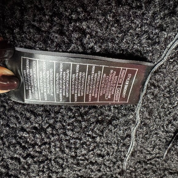 Steve Madden Women's Quinn Faux Leather Lined Moto Jacket Small NWOT - Picture 4 of 8